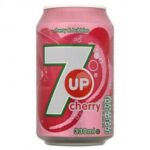 7up Cherry cans GB 24 x 330ml